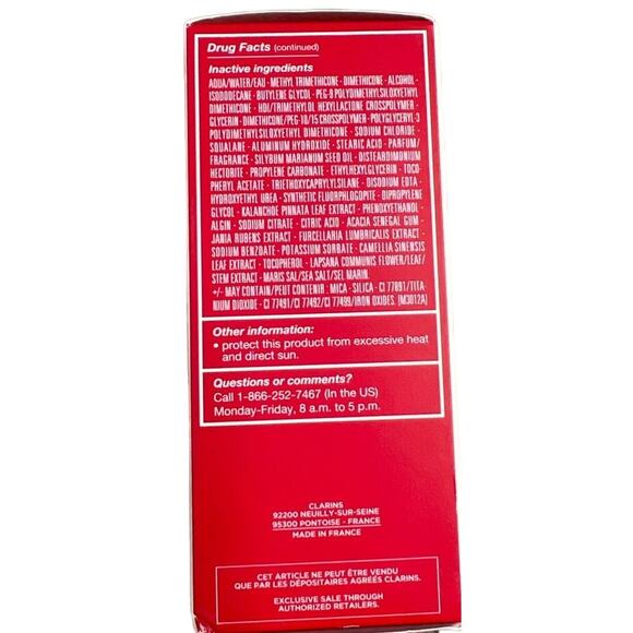 CLARINS‎ PARIS 115 Cognac Skin Illusion Foundation 1oz-NIB - Picture 4 of 7